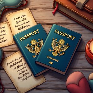 Flux_Dev_A_breathtakingly_detailed_illustration_of_two_passpor_0 Romantic Getaway Gift Box